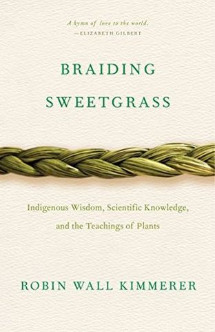 Boekomslag van Braiding Sweetgrass door Robin Wall Kimmerer