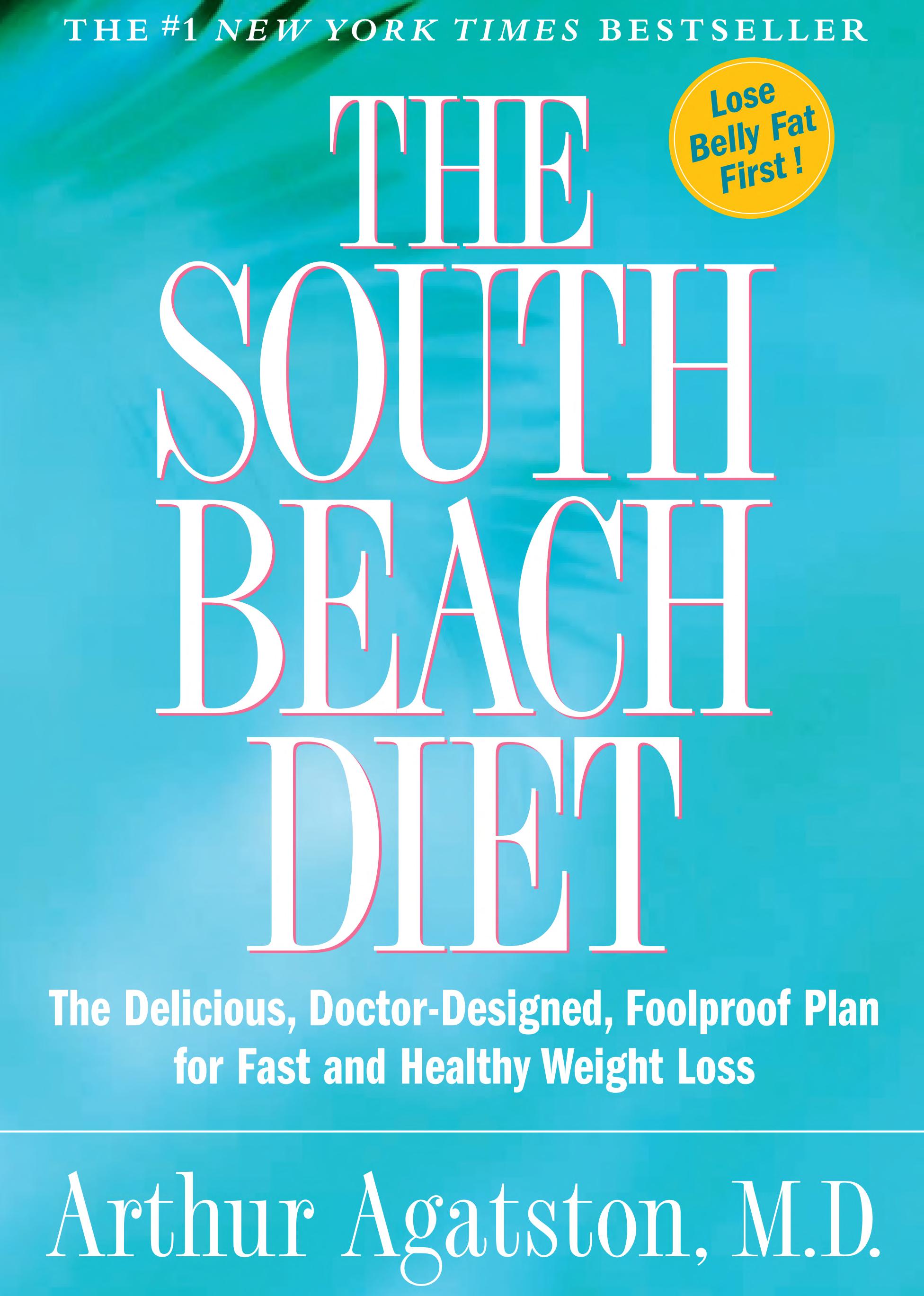 Boekomslag van The South Beach Diet door Arthur Agatston