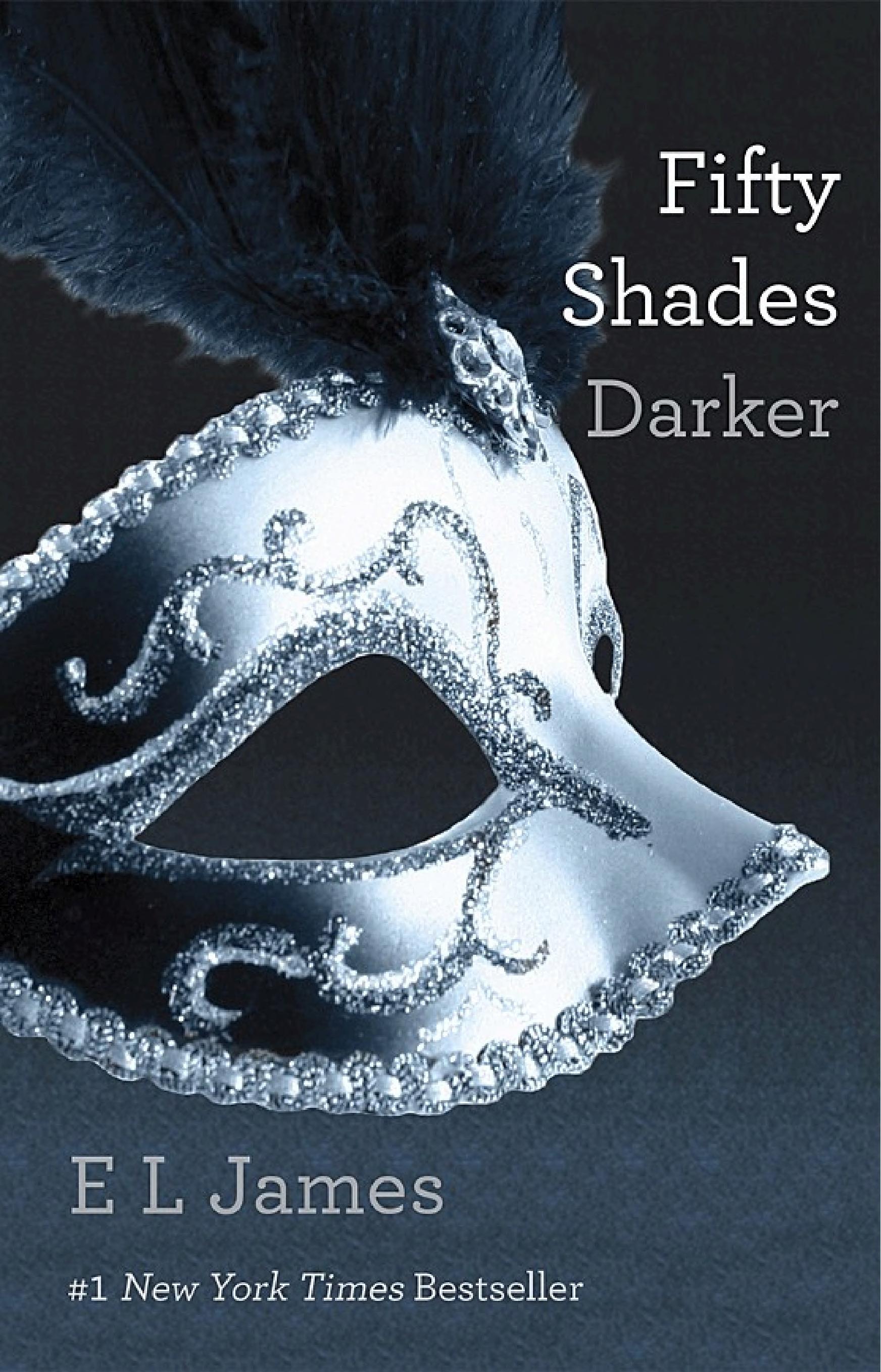 Boekomslag van Fifty Shades Darker door E L James