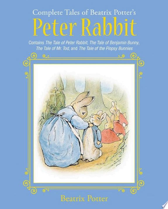 Boekomslag van The Complete Tales of Beatrix Potter's Peter Rabbit door Beatrix Potter