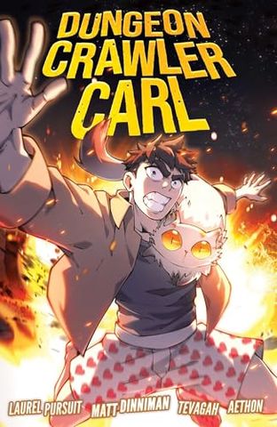 Boekomslag van Dungeon Crawler Carl, Vol. 1 door Tevagah