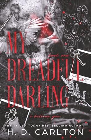 Boekomslag van My Dreadful Darling door H.D. Carlton