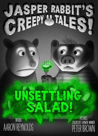 Boekomslag van Unsettling Salad! door Aaron Reynolds