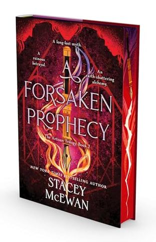 Boekomslag van A Forsaken Prophecy door Stacey McEwan