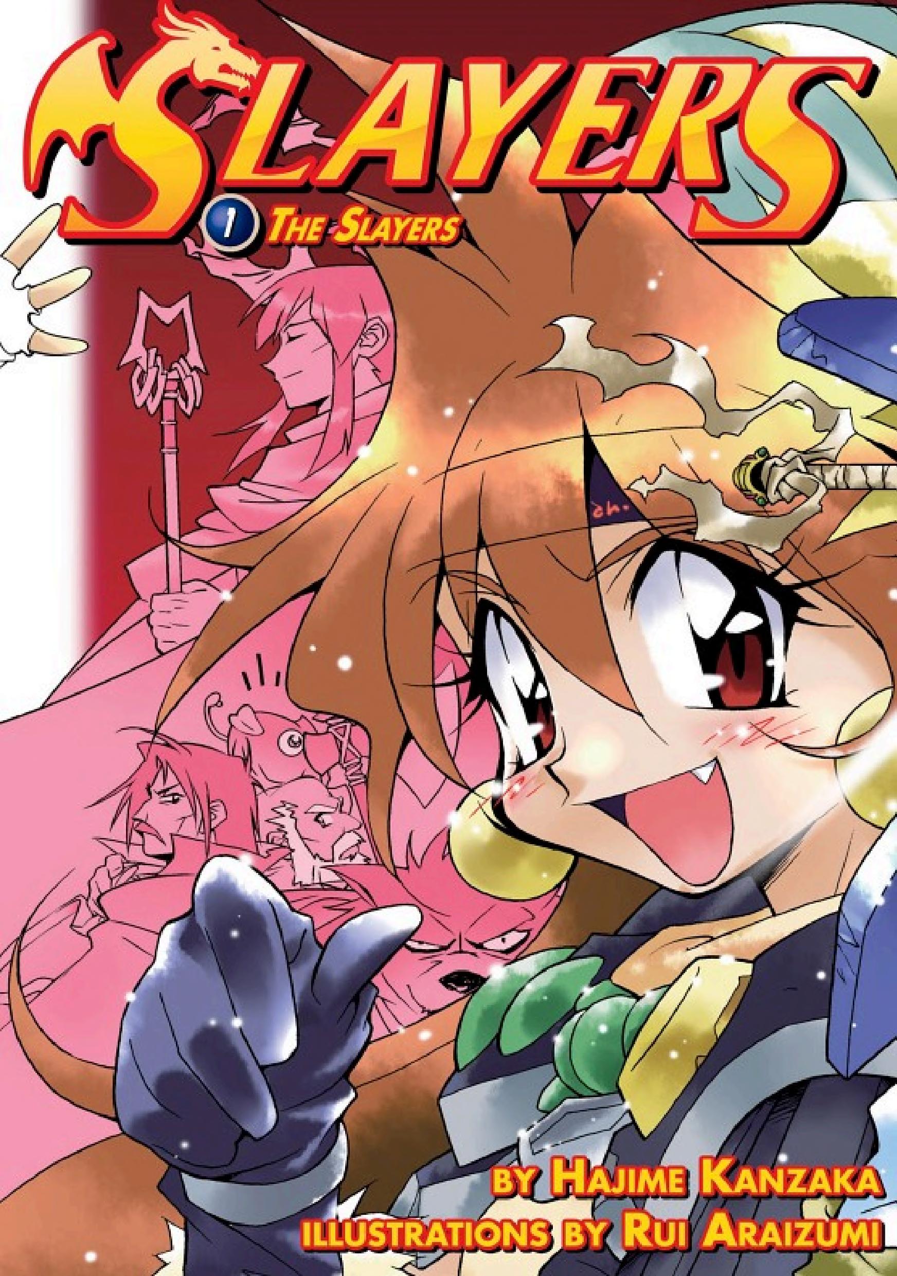 Boekomslag van Slayers: Volume 1 door Hajime Kanzaka