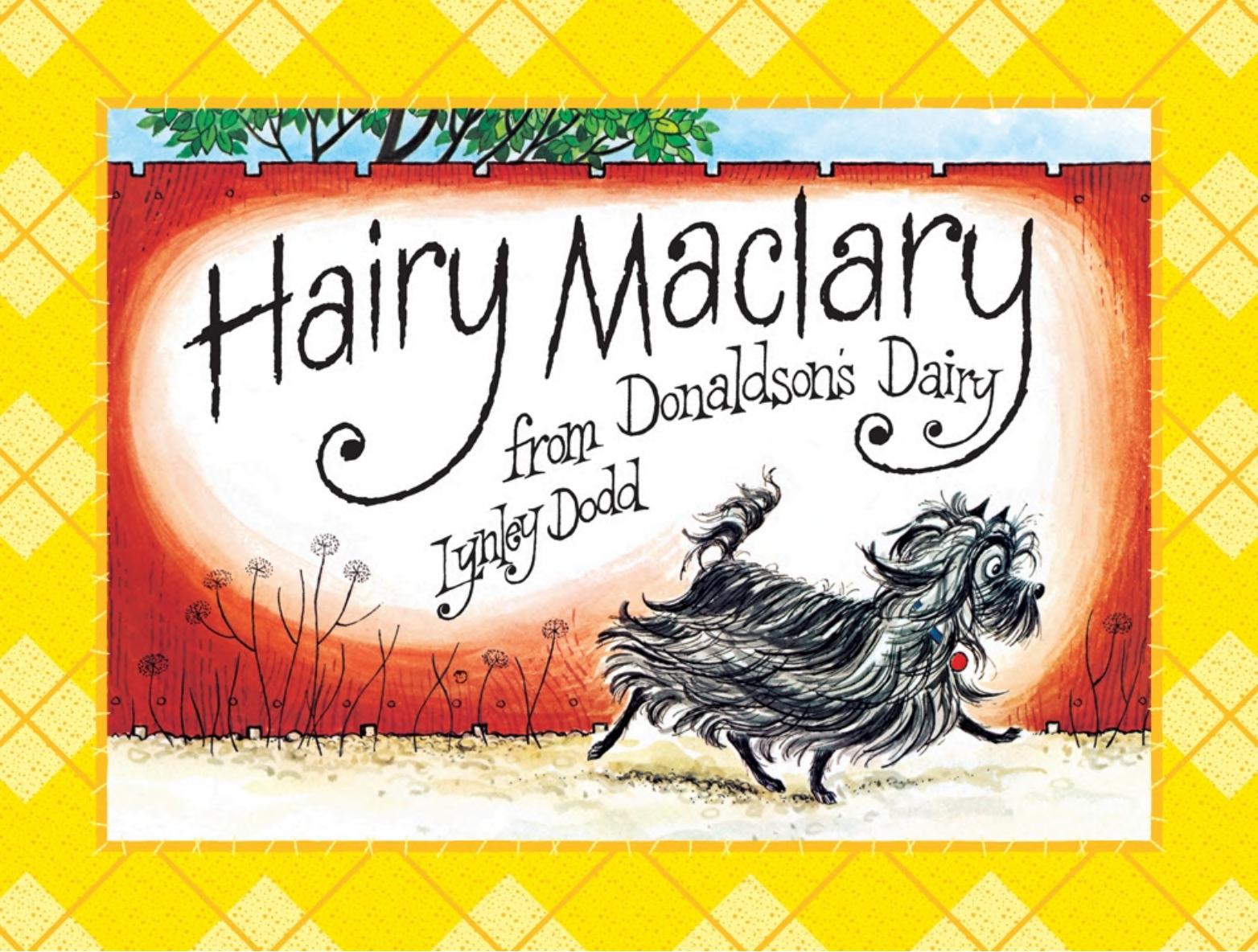 Boekomslag van Hairy Maclary from Donaldson's Dairy door Lynley Dodd