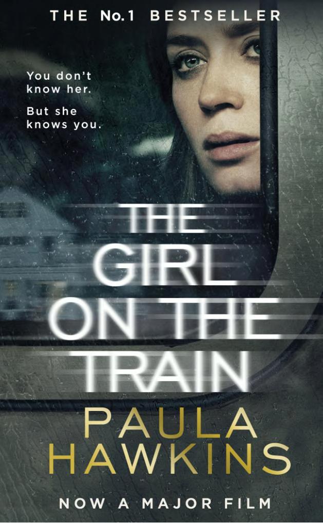 Boekomslag van The Girl on the Train door Paula Hawkins
