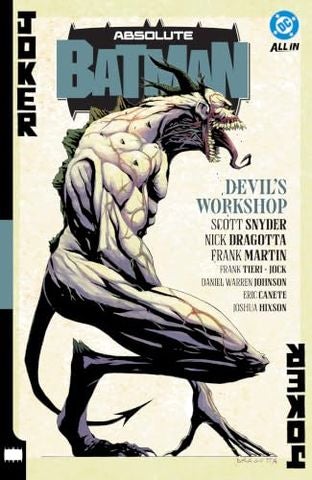 Boekomslag van Absolute Batman Vol. 3: Devil's Workshop door Scott Snyder