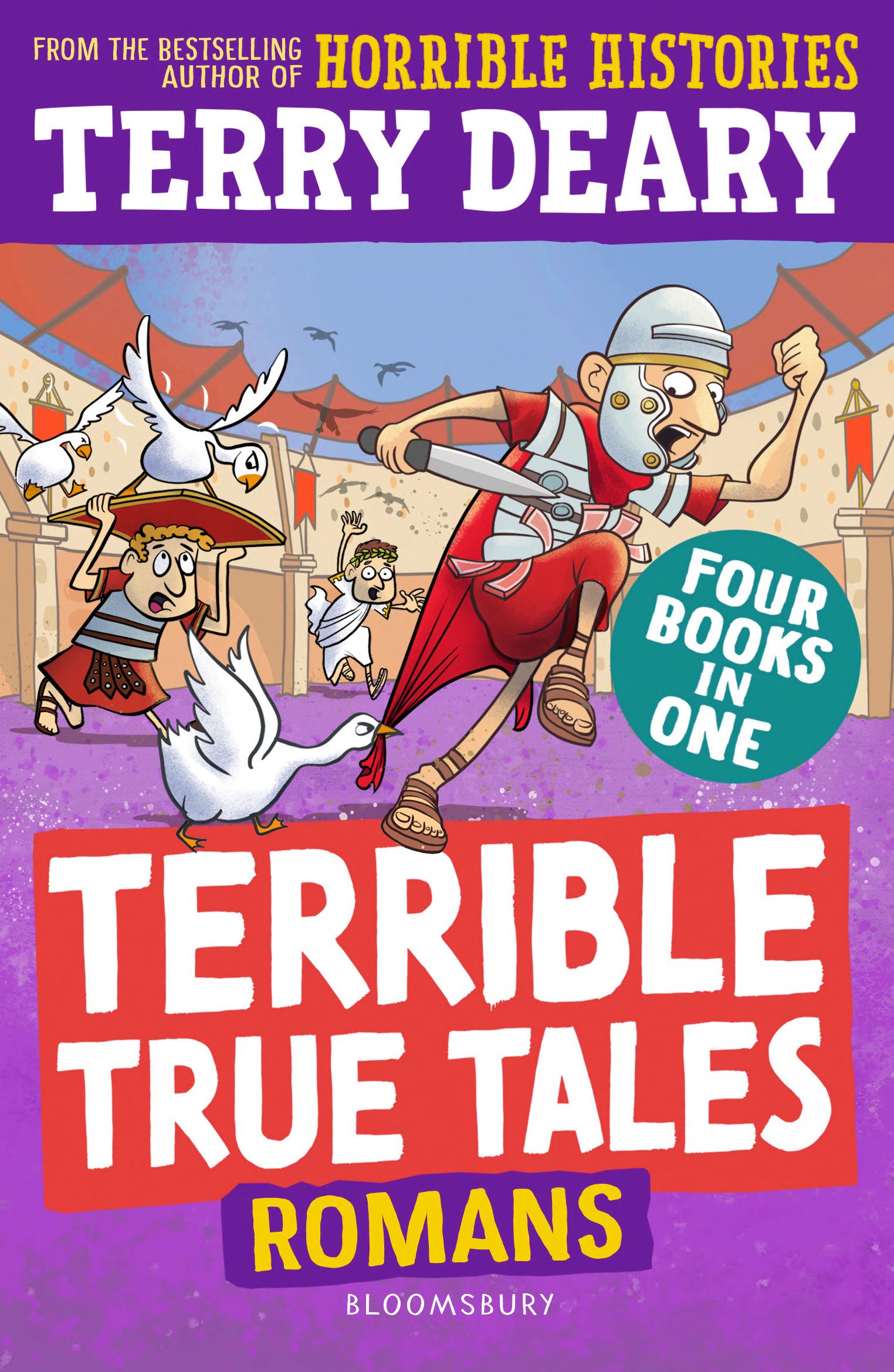 Boekomslag van Terrible True Tales: Romans door Terry Deary