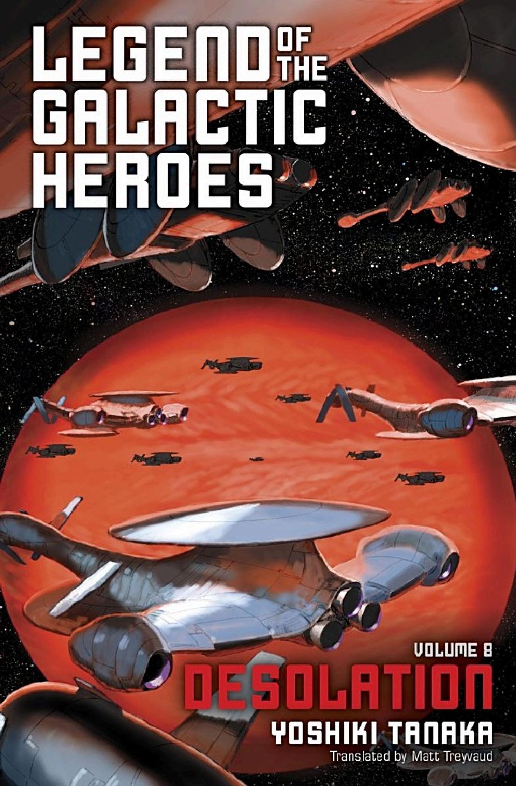 Boekomslag van Legend of the Galactic Heroes, Vol. 8 door Yoshiki Tanaka