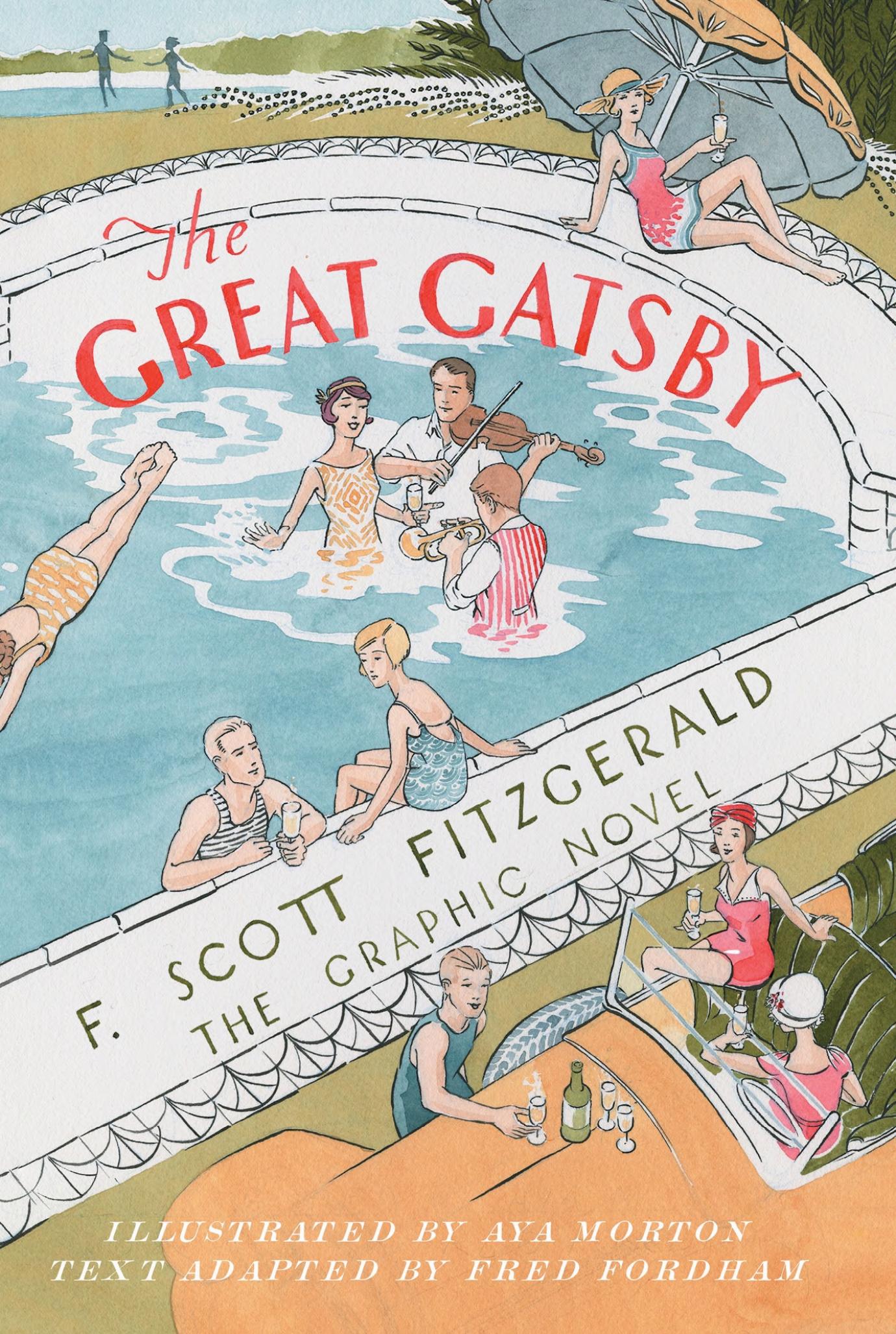 Boekomslag van The Great Gatsby door F. Scott Fitzgerald