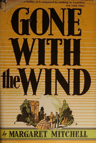 Boekomslag van Gone with the Wind door Margaret Mitchell