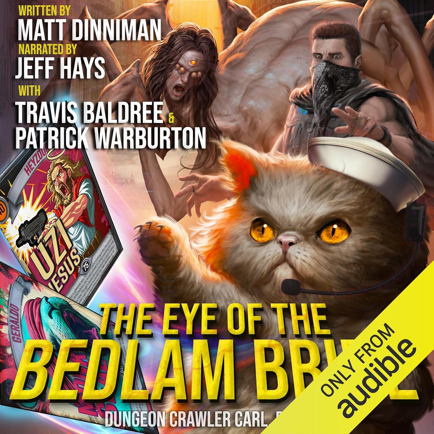Boekomslag van The Eye of the Bedlam Bride door Matt Dinniman