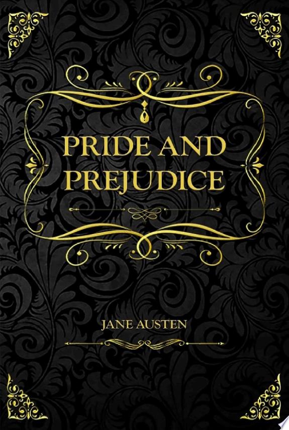 Boekomslag van Pride and Prejudice door Jane Austen