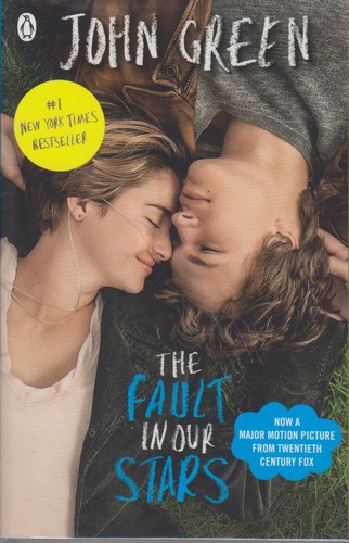 Boekomslag van The Fault in Our Stars door John Green