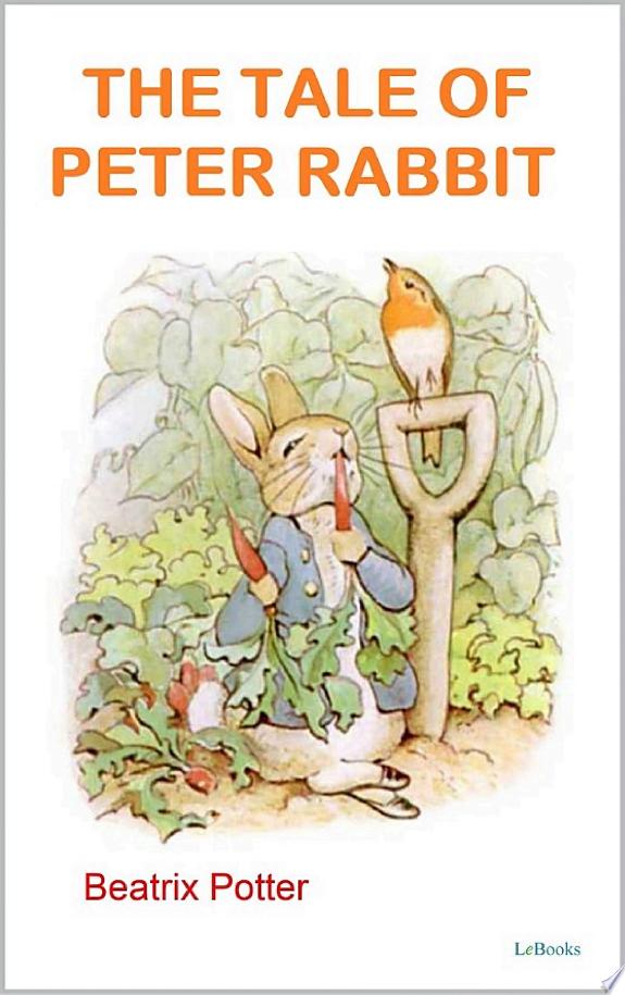 Boekomslag van The Tale of Peter Rabbit door Beatrix Potter