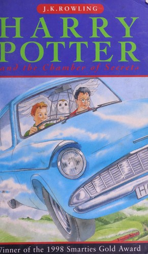 Boekomslag van Harry Potter and the Chamber of Secrets door J. K. Rowling
