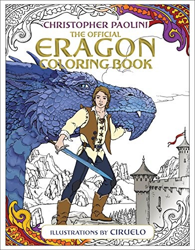 Boekomslag van The Official Eragon Coloring Book (the Inheritance Cycle) door Christopher Paolini