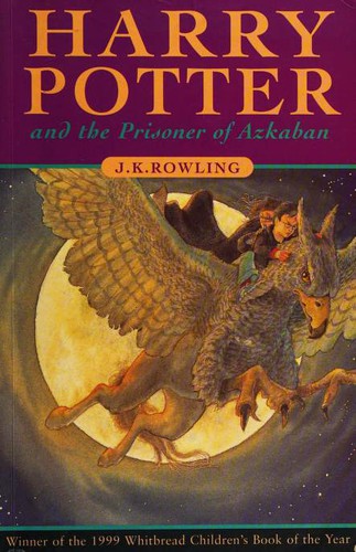 Boekomslag van Harry Potter and the Prisoner of Azkaban door J. K. Rowling