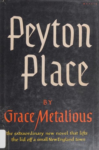 Boekomslag van Peyton Place door Grace Metalious