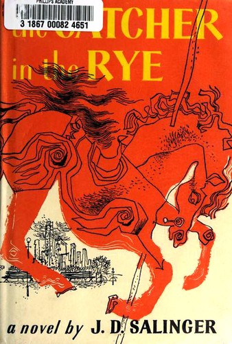 Boekomslag van The Catcher in the Rye door J. D. Salinger