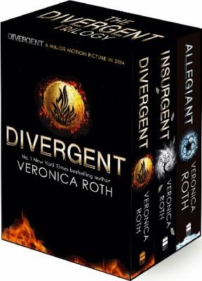 Boekomslag van Divergent Trilogy door Veronica Roth