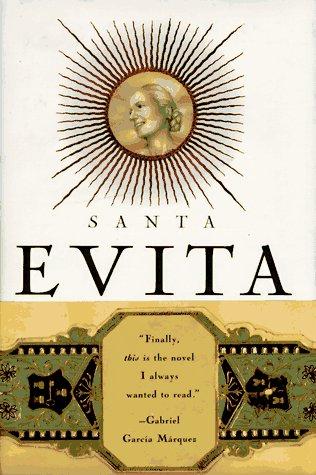 Boekomslag van Santa Evita door Tomás Eloy Martínez