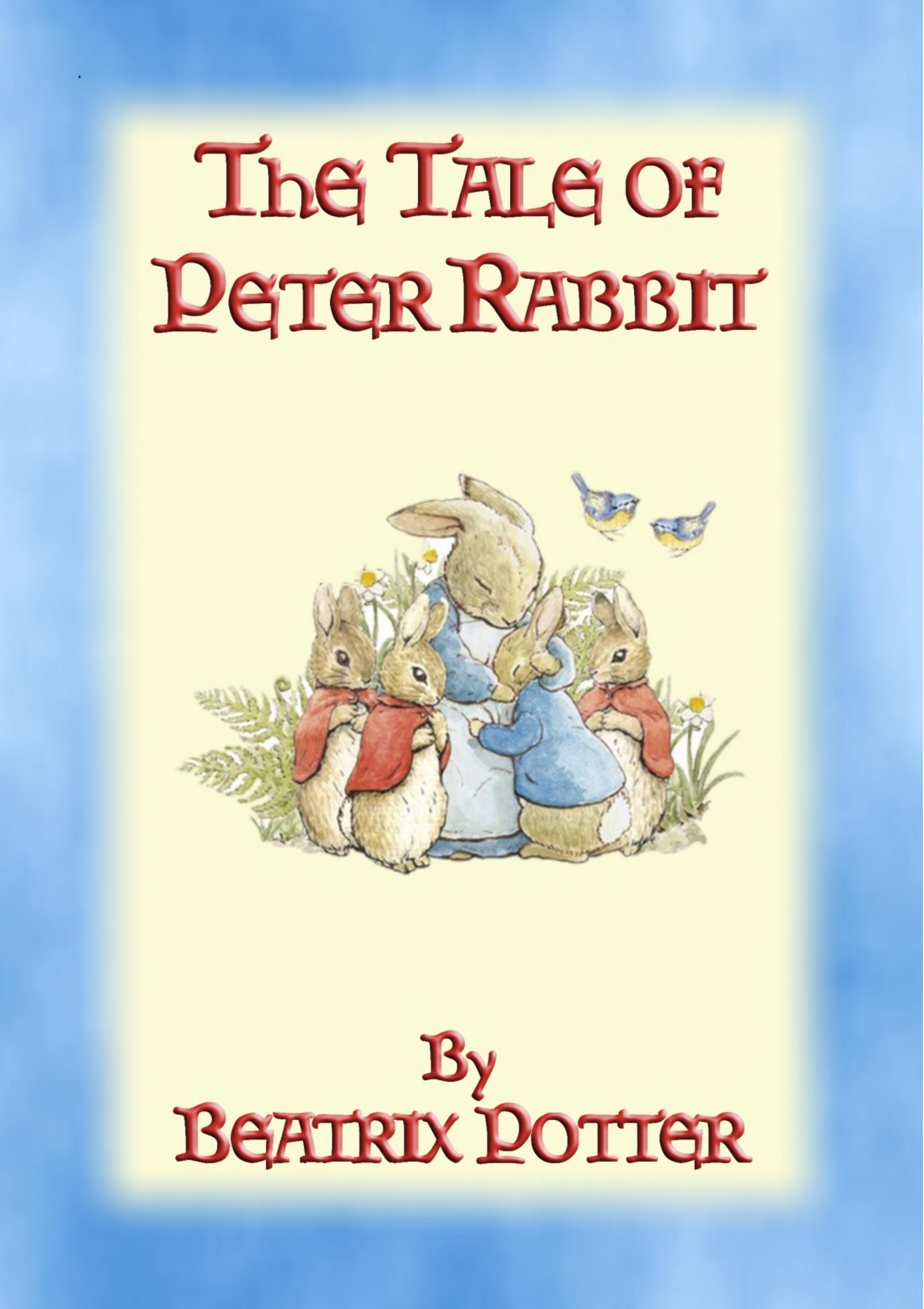 Boekomslag van The Tale of Peter Rabbit door Beatrix Potter