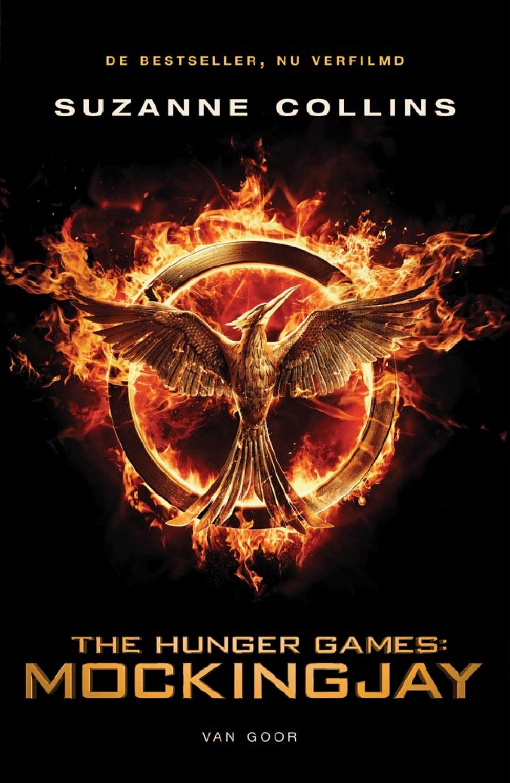 Boekomslag van Mockingjay door Suzanne Collins