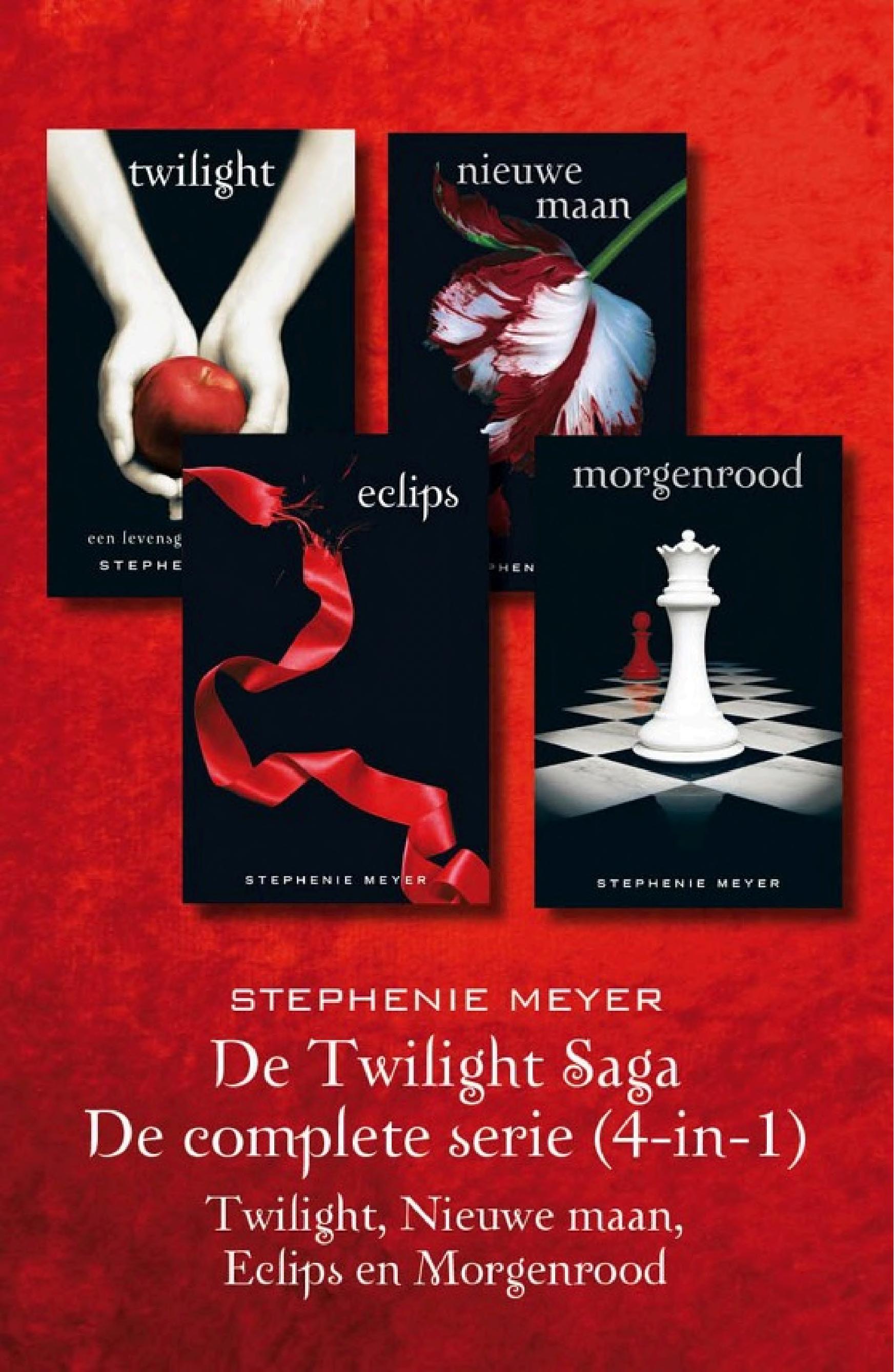 Boekomslag van De Twilight Saga - De Complete Serie (4-in-1) door Stephenie Meyer