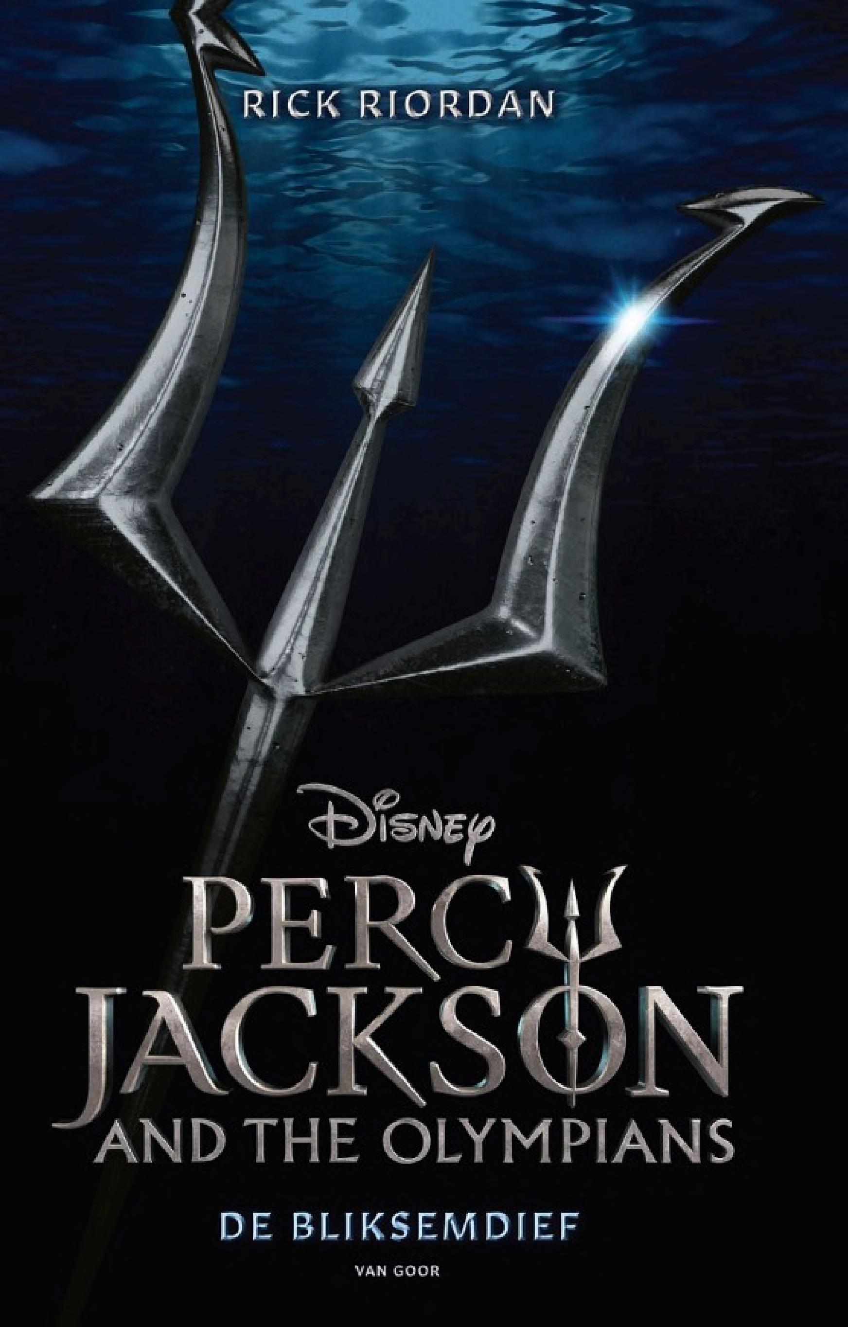 Boekomslag van Percy Jackson and the Olympians door Rick Riordan