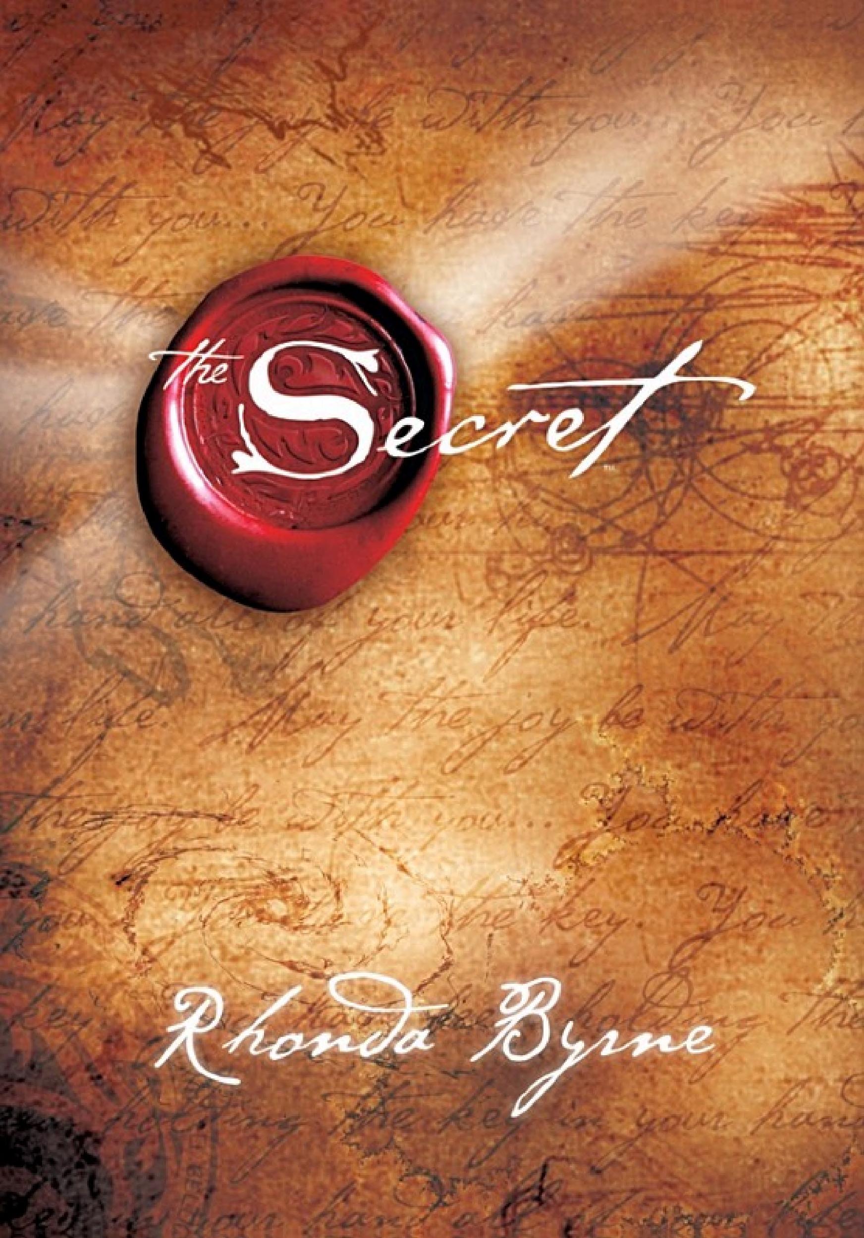Boekomslag van The Secret door Rhonda Byrne
