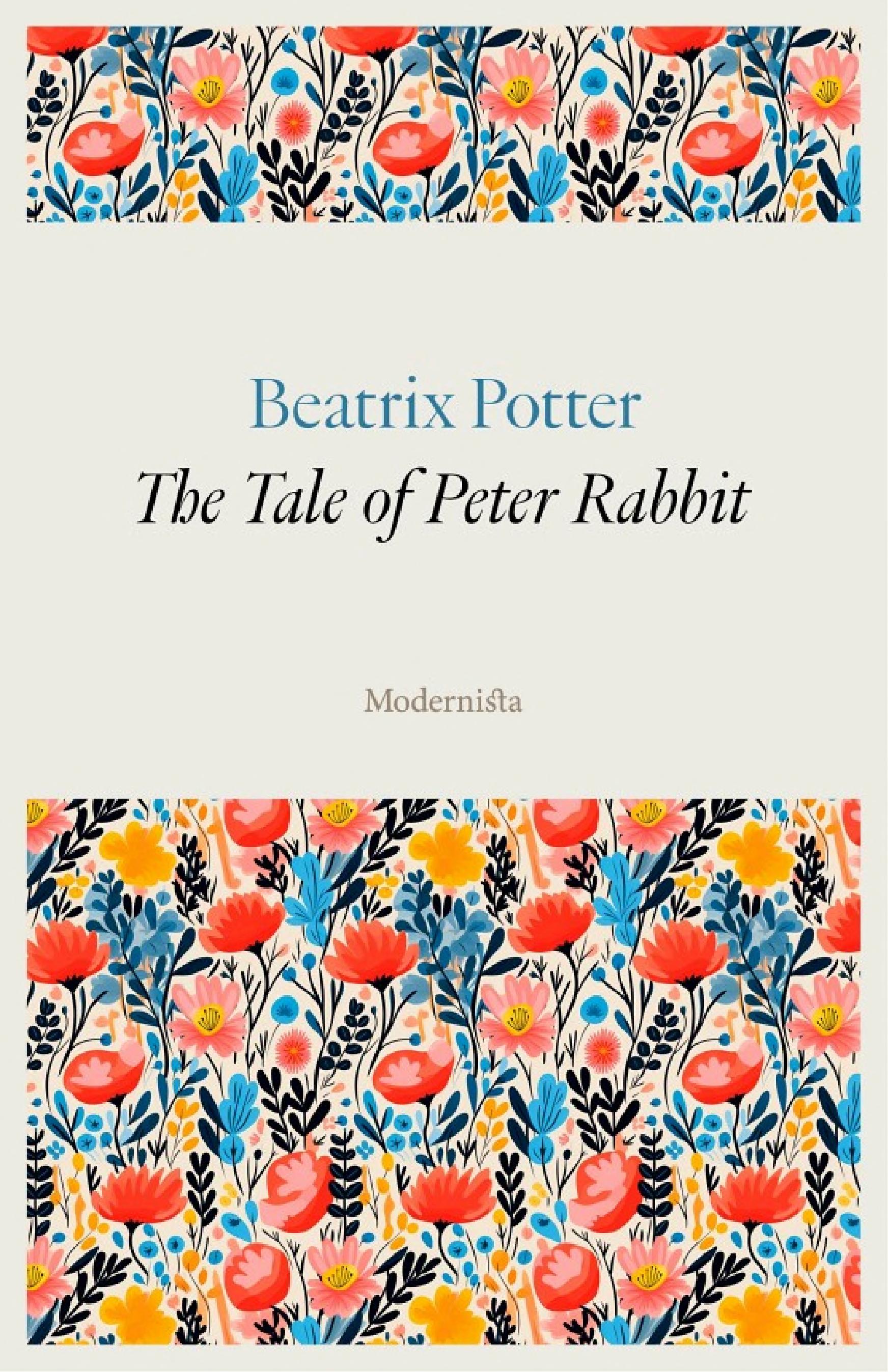 Boekomslag van The Tale of Peter Rabbit door Beatrix Potter