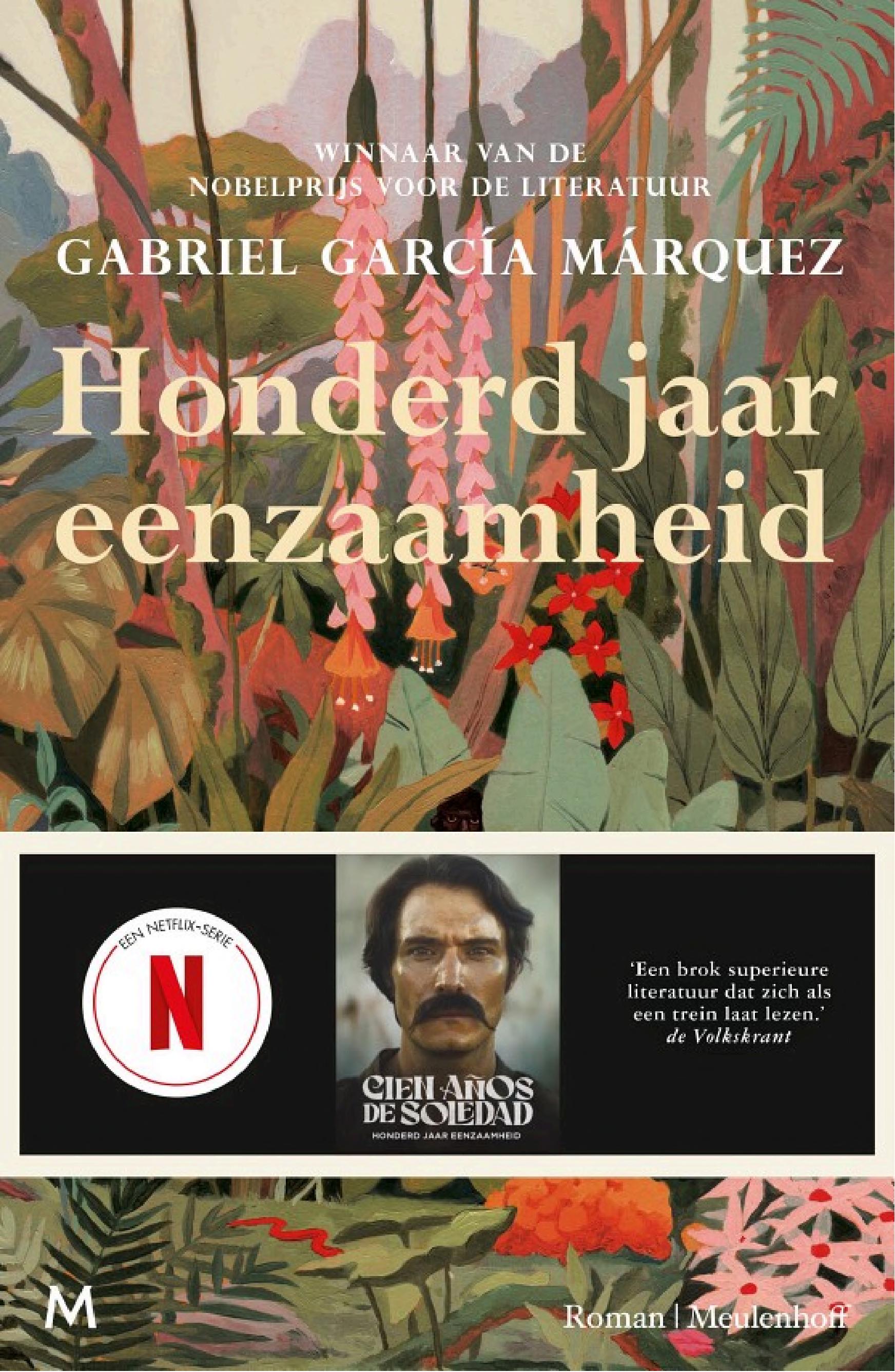 Boekomslag van Honderd Jaar Eenzaamheid door Gabriel García Márquez