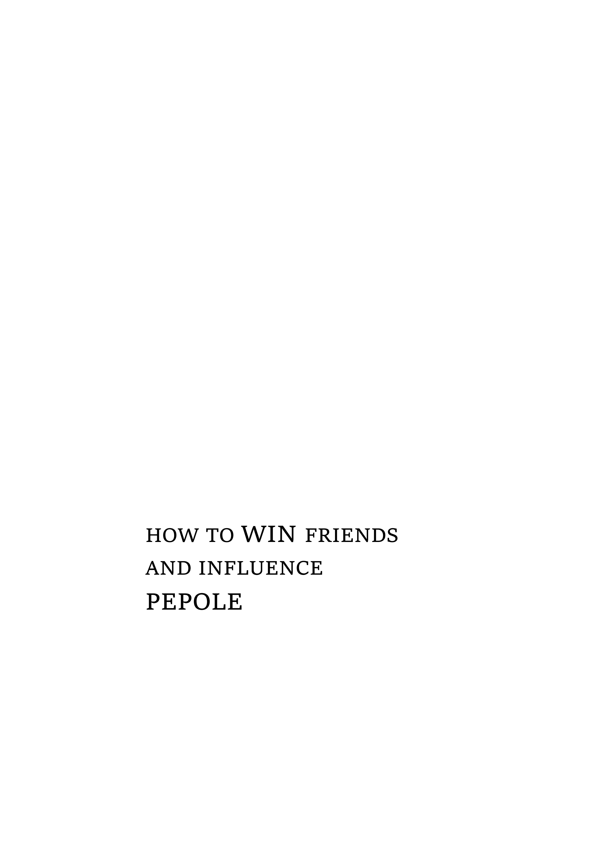Boekomslag van How to Win Friends and Influence People door Dale Carnegie 