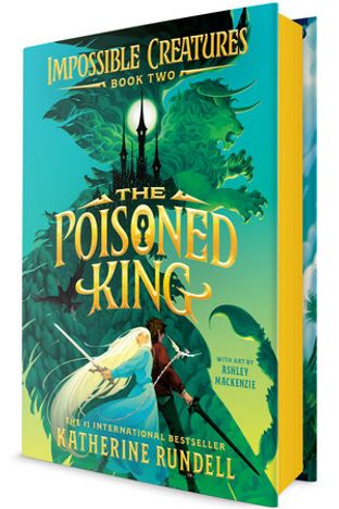 Boekomslag van The Poisoned King door Katherine Rundell