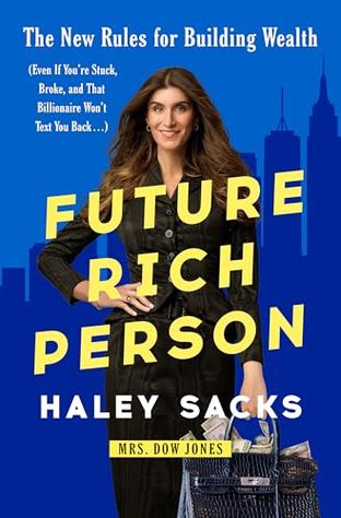 Boekomslag van Future Rich Person door Haley Sacks