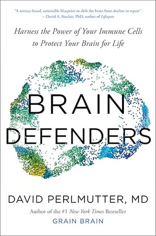 Boekomslag van Brain Defenders door David Perlmutter