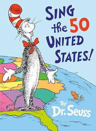 Boekomslag van Sing the 50 United States! door Dr