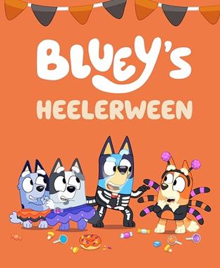 Boekomslag van Bluey's Heelerween door Jessica Magro