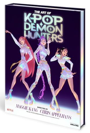 Boekomslag van The Art of Kpop Demon Hunters: Platinum Edition door Tracey Miller-Zarneke