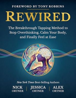 Boekomslag van Rewired door Nick Ortner, Jessica Ortner and Alex Ortner