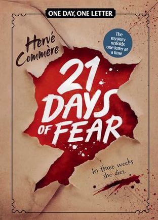 Boekomslag van 21 Days of Fear door Hervé Commère