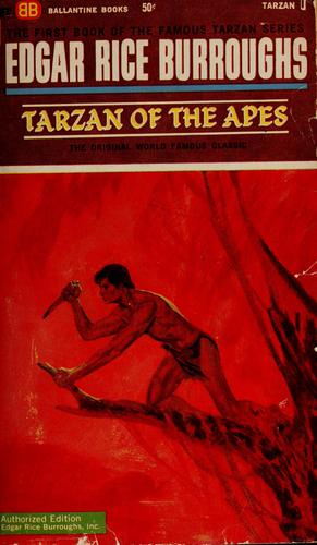 Boekomslag van Tarzan of the Apes door Edgar Rice Burroughs