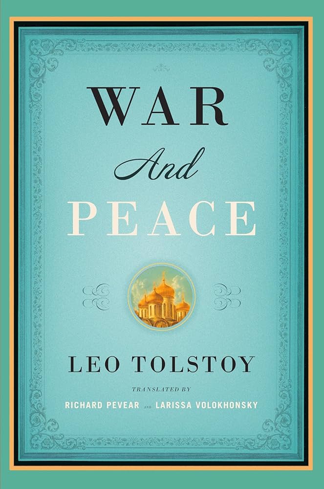 Boekomslag van War and Peace by Leo Tolstoy door Leo Tolstoy
