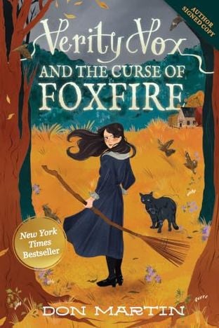 Boekomslag van Verity Vox and the Curse of Foxfire door Don Martin