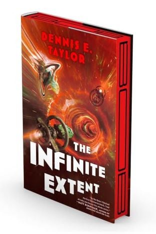 Boekomslag van The Infinite Extent door Dennis E. Taylor